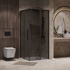 Niagara Душевой уголок Nova 100x100 NG-2830-34BLACK – фотография-2